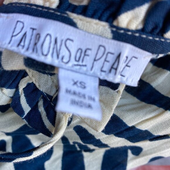 Patrons of Peace MALIBU Empire style dress size XS - Picture 6 of 16